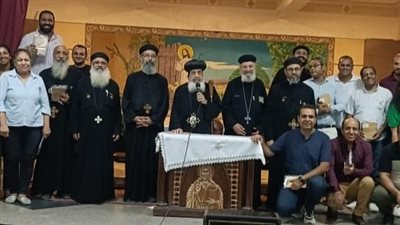 الأنبا دانيال يترأس حفل ختام مهرجان الشباب في إيبارشية المعادي 