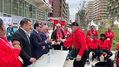 وزير الرياضة ورئيس البارالمبية يكرمان الأبطال المصريين بمكافآت فورية (صور)