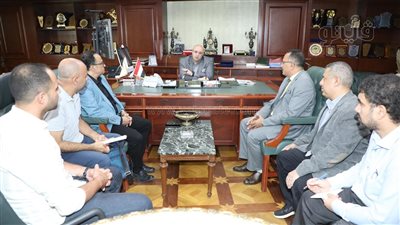 لجنة مراجعة سيارات ذوي الهمم تصل بني سويف 