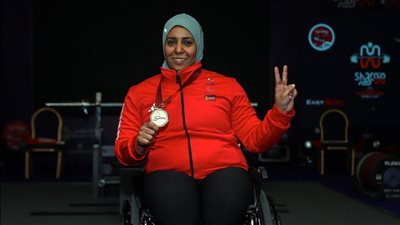 بارالمبياد باريس، صفاء حسن تحصد برونزية رفع الأثقال