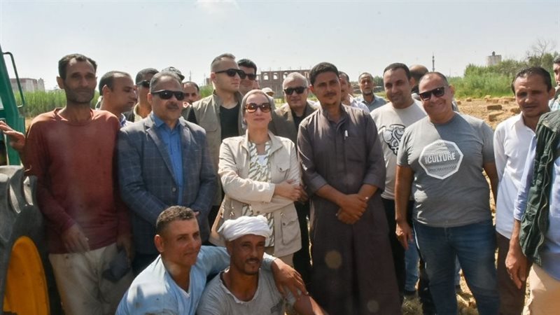 وزيرة البيئة بالشرقية