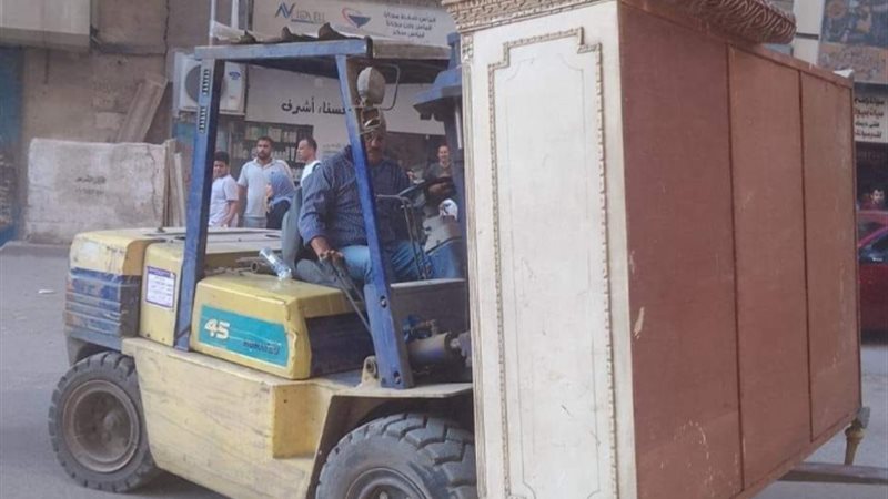حملة لإزالة الإشغالات