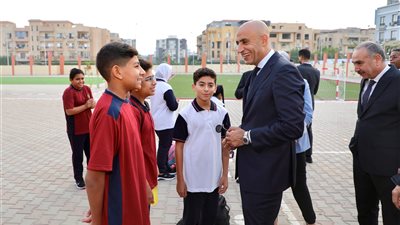 وزير التعليم يتفقد انتظام العملية التعليمية بمدرسة النيل الدولية بالشيخ زايد