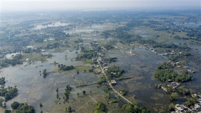 مصرع 29 شخصا بسبب الفيضانات في الهند 
