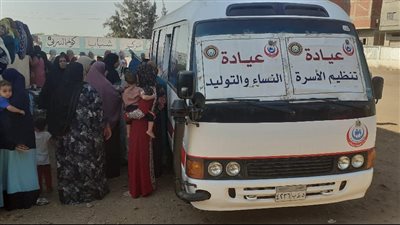 الكشف الطبي على 1514 مريضًا خلال قافلة علاجية مجانية في الدقهلية