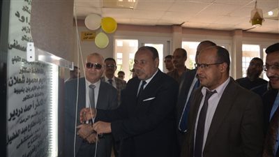 افتتاح مجمع عيادات الرمد بالمستشفى الجامعي لطب الأزهر بأسيوط