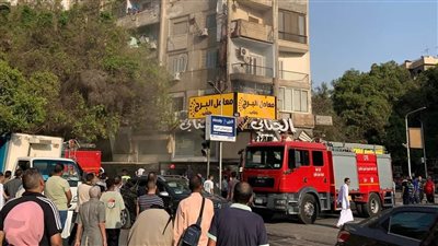 حريق يلتهم محتويات مطعم شهير في المعادي 