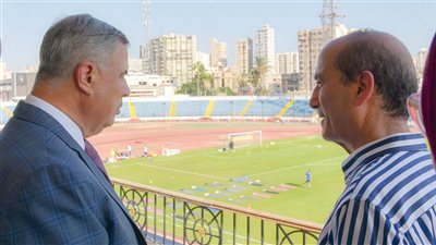 محافظ الإسكندرية يتفقد الاستاد الرياضي الدولي (صور)