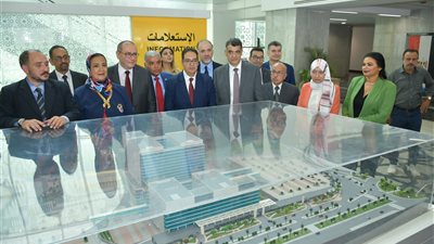 رئيس جامعة القاهرة: سعداء بإنجاز 100% من مبنى العيادات الخارجية بمستشفى 500500