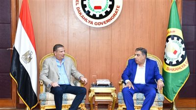 تزامنا مع عيد الفلاح، محافظ الدقهلية يستقبل وزير الزراعة (صور)