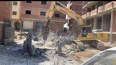 إزالة 33 حالة تعدي على أملاك دولة بأسيوط