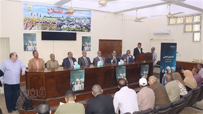 تكريم بعض المزارعين المتميزين تزامنًا مع الاحتفال بعيد الفلاح ببني سويف