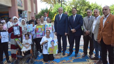 محافظ الغربية يفتتح المعرض العام لمراكز تنمية القدرات والمبدعين 