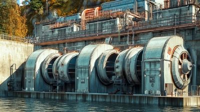 روسيا تطور محطة توليد طاقة كهربائية تأخذ السمات الهيكلية لزعانف الحوت الأحدب