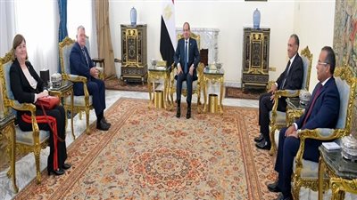 السيسي يثمن دور الشركات الدنماركية في دفع التنمية الاقتصادية بمصر