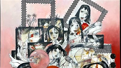 60 لوحة فى معرض 