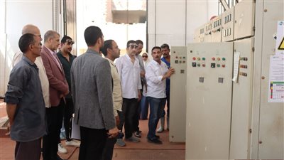 مياه الفيوم: فريق التفتيش الفنى يتابع محطات وروافع قريتي طبهار والعجميين