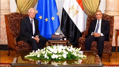وزير الخارجية يستقبل الممثل الأعلى للشئون الخارجية والسياسة الأمنية للاتحاد الأوروبي (صور)
