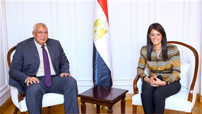 المشاط تلتقي محافظ الوادي الجديد لمتابعة تنفيذ مشروعات الخطة الاستثمارية 2024-2025