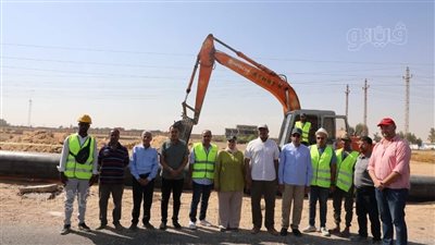 استعدادًا للافتتاح، محافظ المنيا يتفقد محطة معالجة مياه الصرف الصحي بالظهير الصحراوي