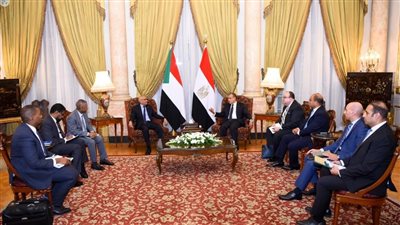 وزير الخارجية يستقبل نظيره السودانى لاستعراض بنود مجلس الجامعة العربية غدا (صور)