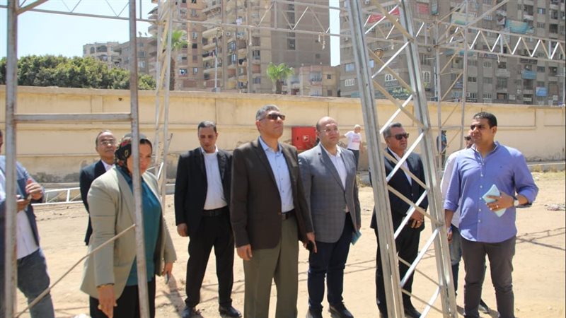 محافظ الجيزة خلال