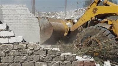 إزالة 17 حالة تعد على الأراضي الزراعية وأملاك الدولة بالشرقية 