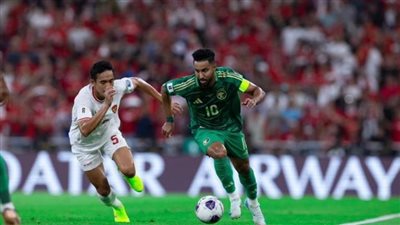 أرقام سلبية بالجملة في سقوط منتخب السعودية التاريخي أمام إندونيسيا 