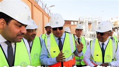 رئيس القابضة للغازات الطبيعية يتفقد مواقع تقديم خدمات توصيل الغاز الطبيعي