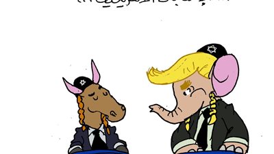 انتخابات الرئاسة الأمريكية في كاريكاتير فيتو