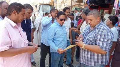 حملة مكبرة لرفع الإشغالات بمركز ساقلتة في سوهاج 