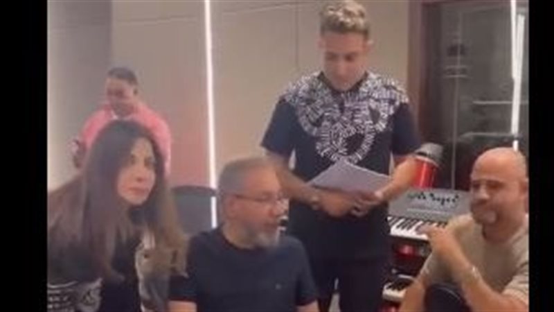 نانسي عجرم من كواليس