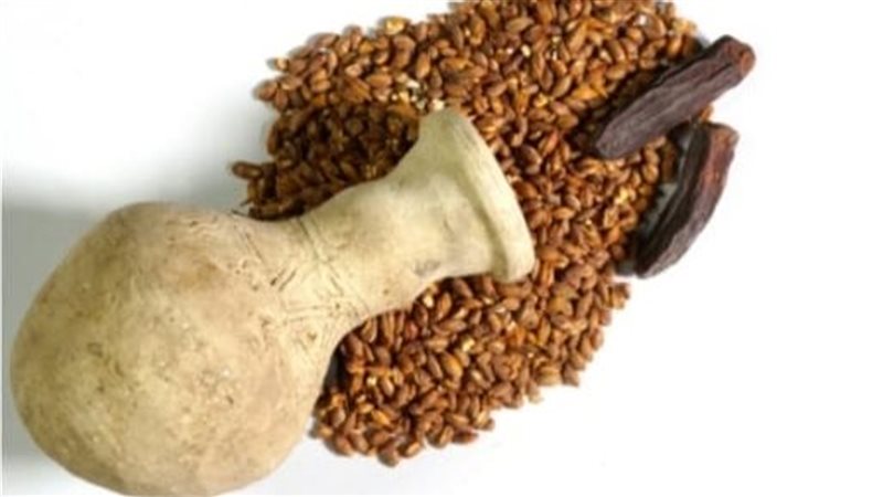 القطع الآثرية المعروضة