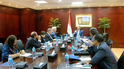 وزير الاستثمار يلتقى وفد 