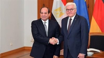  زيادة الاستثمارات الألمانية في مصر تتصدر مباحثات السيسي وشتايمر