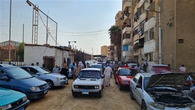 بدء تشغيل سوق السيارات بالمنصورة في موقعه الجديد بمنطقة المجزر