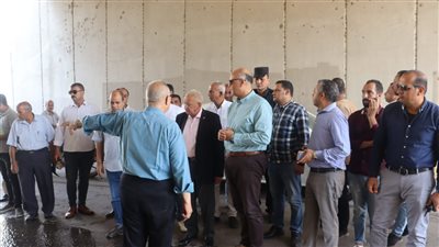 محافظ القليوبية يشهد تجربة محاكاة تصريف الأمطار استعدادًا لموسم الشتاء