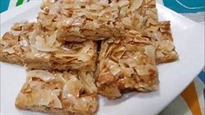 حلوى جوز الهند الشهيرة، طريقة سهلة لعمل اللديدة في المنزل 