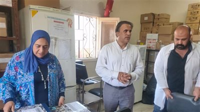 نائب مدير التأمين الصحي بالشرقية يتفقد عيادات أولاد صقر