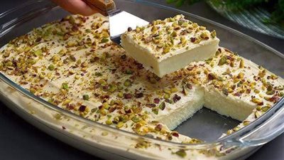 حلوى المولد، طريقة عمل ألواح جوز الهند بالمكسرات 