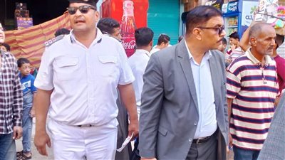 تحرير 39 محضرًا خلال حملة لإزالة الإشغالات من شوارع جرجا في سوهاج 