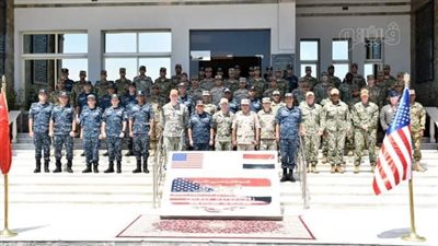 انطلاق التدريب البحري المصري الأمريكي «النسر المدافع» بالبحر الأحمر