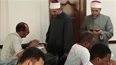 500 طالب وافد يؤدون اختبارات تخصص اللغة العربية بالجامع الأزهر