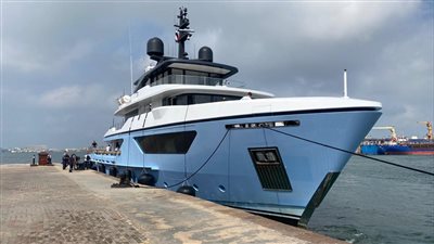اليخت السياحي OCEAN DREAM WALKER يصل إلى ميناء الإسكندرية