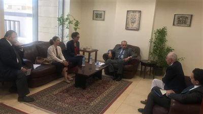  لقاء مشترك بين التمثيل التجاري وسفير المجر في مصر لبحث التعاون المشترك