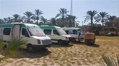 فحص 946 حالة في قافلة طبية بنجع حمادى ضمن 