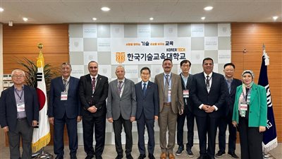 بدء المرحلة الثانية لمشروع التعاون بين جامعة بني سويف التكنولوجية وكوريا تك