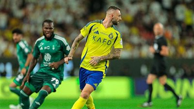 فرانك كيسييه يحرز الهدف الأول لـ أهلي جدة في مرمى النصر 