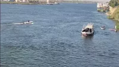 انتشال جثة طالب لقي مصرعه غرقا بنيل سوهاج