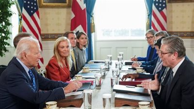 بايدن وستارمر يؤكدان ضرورة بذل إسرائيل مزيدا من الجهود لحماية المدنيين في غزة